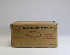 Clamshell Medium Meal Box 7.5 x 5