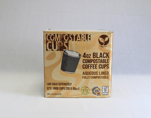 4oz Compostable Single Wall Coffee Cups