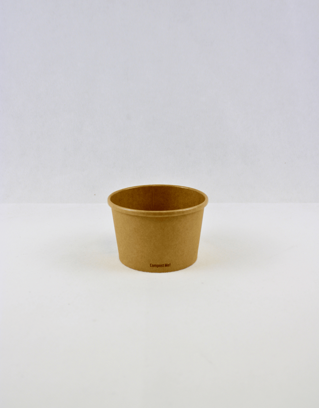 Aqueous 8oz Kraft Round Soup Containers