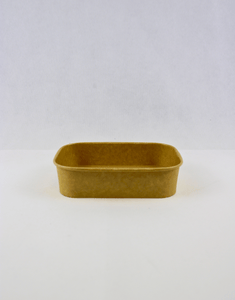 Aqueous Kraft Rectangle Containers 500ml