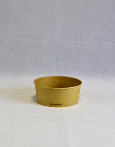 Aqueous Kraft Round Bowls 750ml
