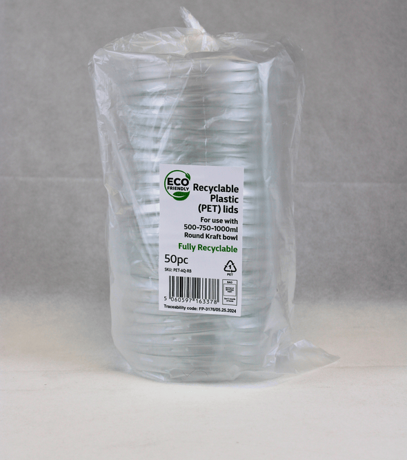 PET Lids 500-750-1000ml Round